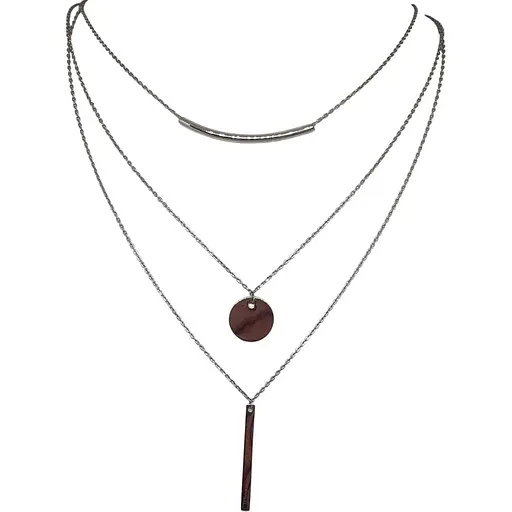 Срібне кольє Qvaliz. 90801146