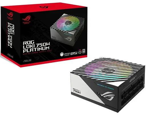 Блок живлення ASUS ROG-LOKI-750P-SFX-L-GAMING PCIE5 750W Platinum (90YE00N4-B0NA00) - фото 7