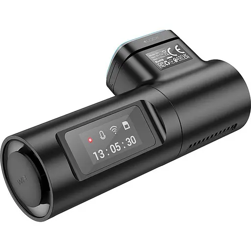 Відеореєстратор Hoco DV1 Driving Recorder Black - фото 4