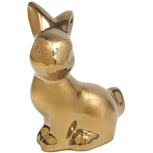 Статуэтка декоративная MBM HOME Апельсиновый кролик золотая (DH-ST-41 GOLD) - фото 1