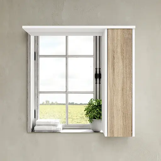 Дзеркало з шафою AM.PM Gem S 75 см M91MPR0751WF38 - фото 2