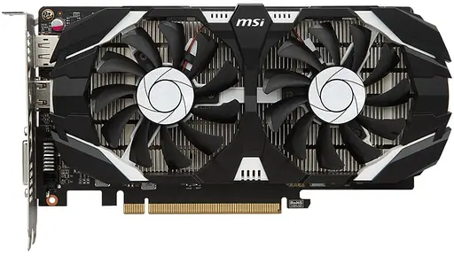 Відеокарта MSI GTX 1050Ti 4Gb OC (GTX 1050 TI 4GT OC) (GDDR5, 128 bit, PCI-E 3.0 x16) Б/в - фото 1