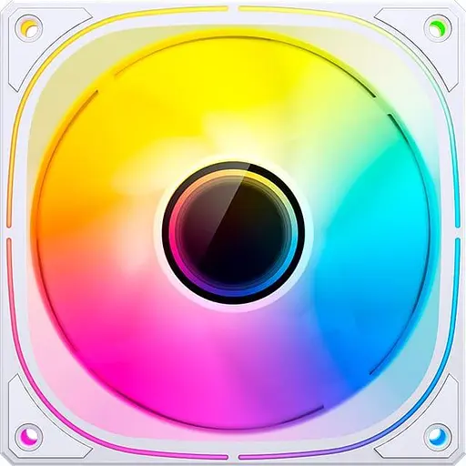 Вентилятор JonsboRefurbished-505W ARGB White (FR-505W ARGB White) - фото 2