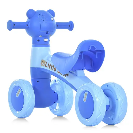 Дитяча каталка-толокар M 5762-4 синій, до 25 кг - фото 3