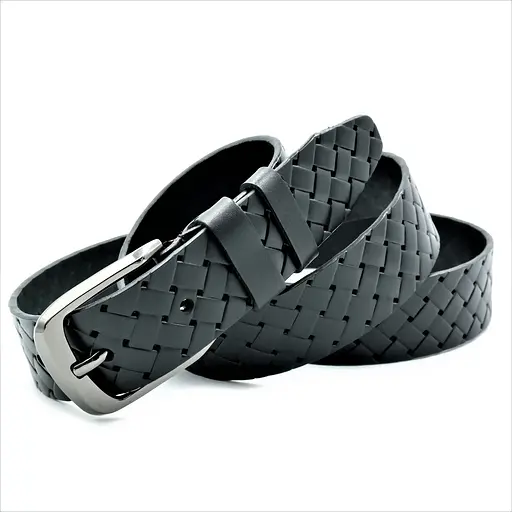 Ремінь шкіряний Le-Mon чоловічий 115-120х3,3 см acs0023785 - фото 3