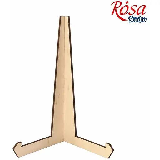 Мольберт-подставка ROSA Studio (под картину/тарелку) настольный А4 сувенирный 23х11х32см. 