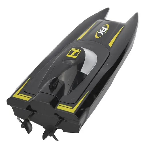 Катер на радіокеруванні TKKJ Boat H118 швидкість 10 км/год (Чорний) - фото 5