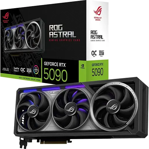 Видеокарта Asus ROG Astral GeForce RTX 5090 OC 32 GB (ROG-ASTRAL-RTX5090-O32G-GAMING) UA [127303]