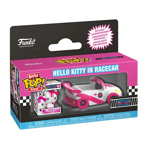 Набір фігурок Bitty POP! Rides серії Sanrio - Хелоу Кітті та перегоновий автомобіль (90111) - фото 2