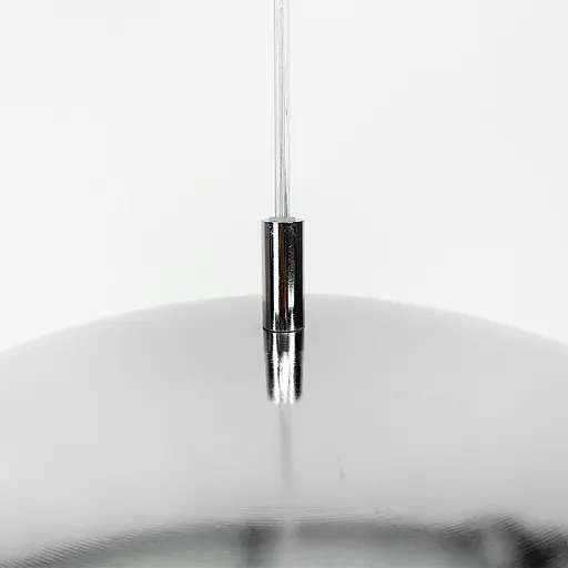 Подвесной серебряный LED светильник ENOCH с нейтральным светом в 3-х размерах Line.F Диаметр 40см - фото 10