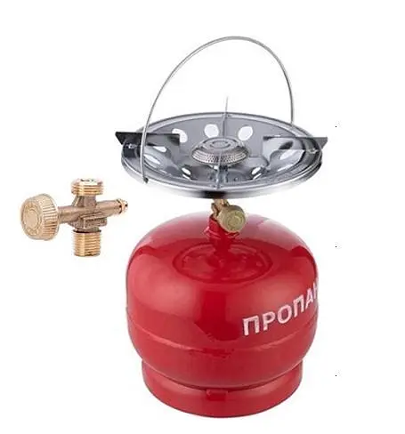 Туристический комплект A001 газовый баллон и горелка (2кг 5л) - фото 2