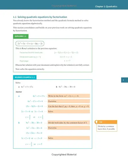 Pure Mathematics 1. Coursebook. Cambridge International AS & A Level - фото 8