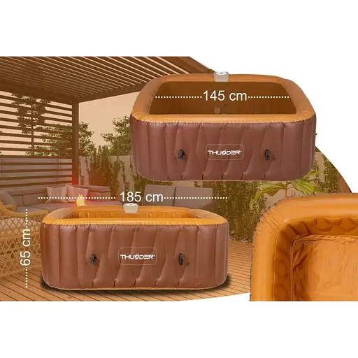 Джакузи-SPA надувное Thunder BREVE 6-местное - фото 7