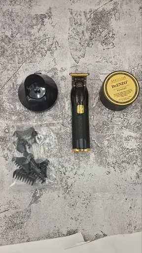 Професійний акумуляторний тример Enzo EN-5048 (Turbo-режим + Зарядна станція) - фото 5