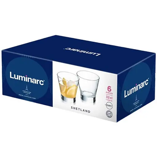 Набір склянок Luminarc Shetland низьких 320 мл 6 шт. (N8005) - фото 2