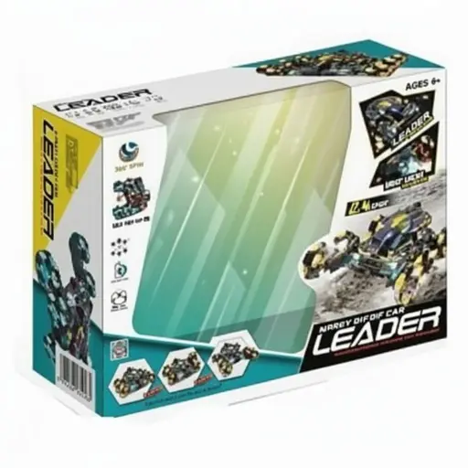 Радіокерована машинка-трансформер YL 81-01 з парогенератором, пультом 2.4 Ghz, акумулятором 3.7 V, підсвічуванням, Синя - фото 2