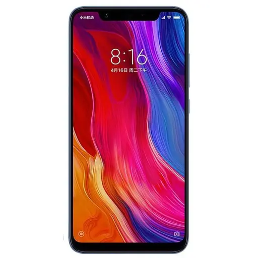 Смартфон Xiaomi Mi 8 6/128GB Blue Global Rom Refurbished - фото 3