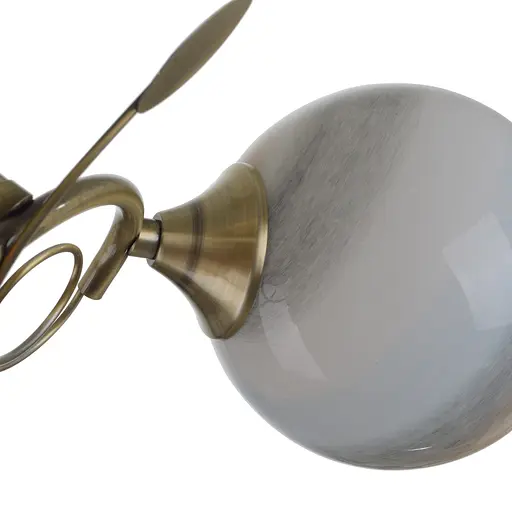 Люстра Brille потолочная для прихожей E27 60W AB (LK-682C/2) - фото 6