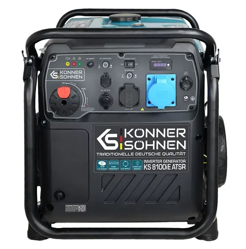 Інверторний генератор Konner&Sohnen 8/8.5 кВт KS 8100iE ATSR - фото 2