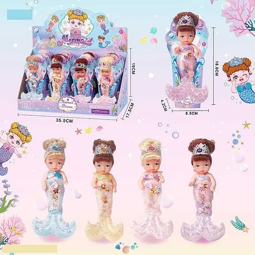 Кукла русалка, A769B - фото 2