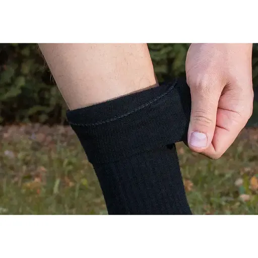 Носки DexShell Terrain Walking 2.0 Socks водонепроницаемые M 39-42 черно-серые - фото 2