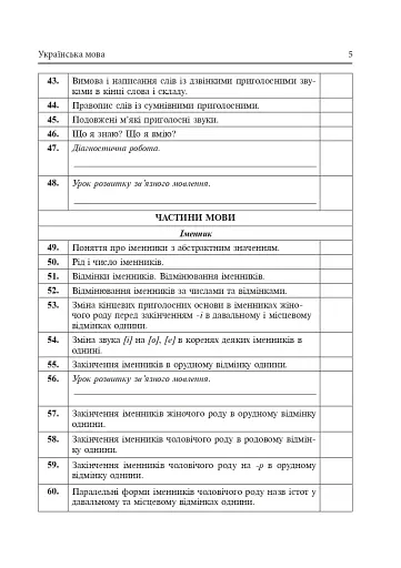 Календарне планування. 4 клас - фото 6