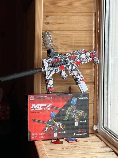 Автомат Gun Toys MP7 з гелевими кульками - фото 4