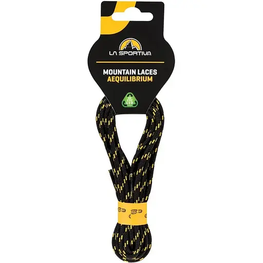 Шнурівки La Sportiva Lace Mountain Aequilibrium Black/Yellow (1052-69P999100)