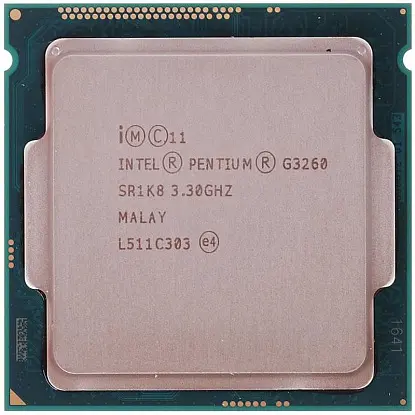 Процессор Intel Pentium G3260 (CM8064601482506) (Socket 1150, 2T, 3.3 ГГц, Tray) Б/у - фото 1