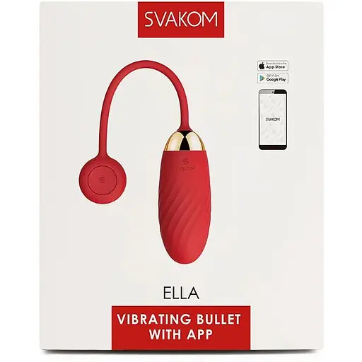 Виброяйцо Svakom Ella Red - фото 8