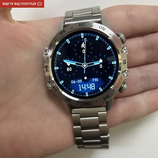 Годинник Smart Delta K52 Silver, 2 ремінця - фото 19