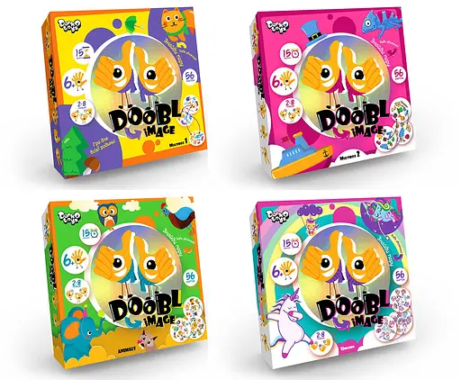 Настільна гра Doobl Image, велика (українською), Danko Toys - фото 2