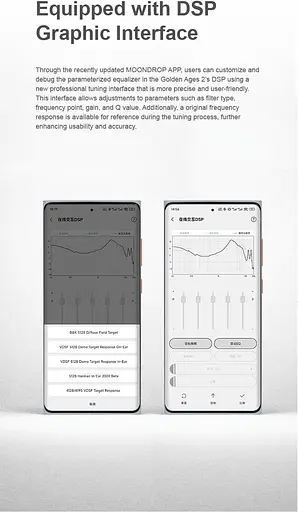 Навушники Moondrop Golden Ages 2 - бездротові tws ANC Bluetooth 6.0 - фото 3