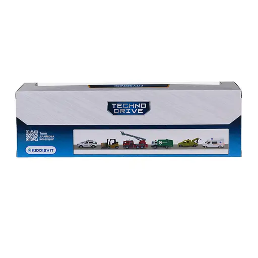 Ігровий набір Автоперевізник TechnoDrive 541757.270 самоскид, екскаватор - фото 14