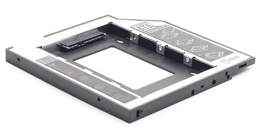 Внешний карман Gembird HDD 2,5" для ноутбука в отсек CD-ROM MF-95-01 (9.5 мм) (MF-95-01) - фото 4