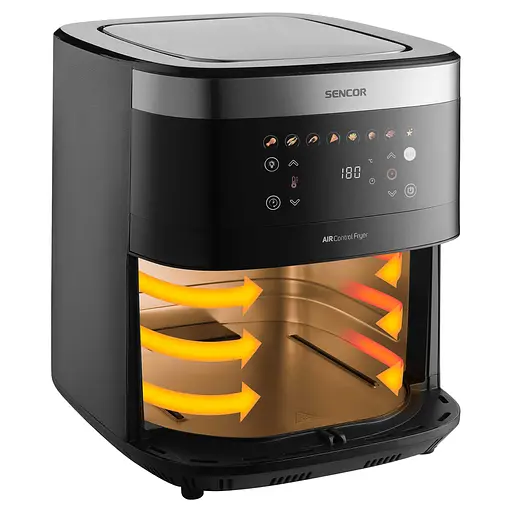 Мультипіч Sencor Vita 1700Вт 9л 7 програм метал/пластик з віконцем сіро-чорний - фото 9