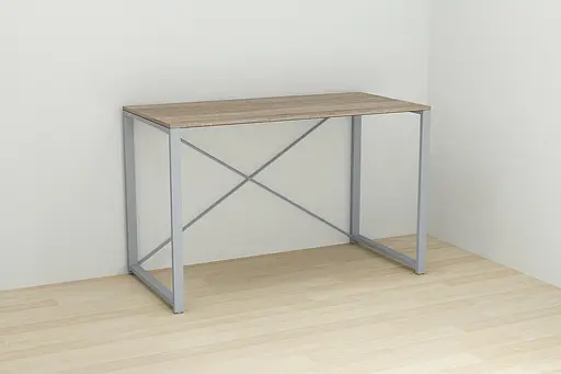 Письменный стол Ferrum-decor Серии Коннект 75x120x60 серый ДСП Дуб Сонома Трюфель 16мм (FRD-104217) - фото 5