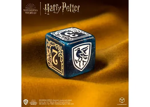 Набір кубиків Harry Potter. Ravenclaw Modern Dice Set - Blue , 7 шт. (190142/2023/3/A) - фото 4