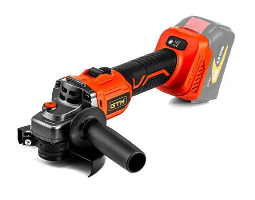 Угловая шлифовальная машина GTM AGC18/125BL 18В без АКБ и ЗУ - фото 1