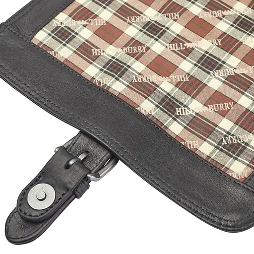 Кожаная мужская сумка через плечо Hill&Burry 30х24х9 см sum0025914 - фото 4