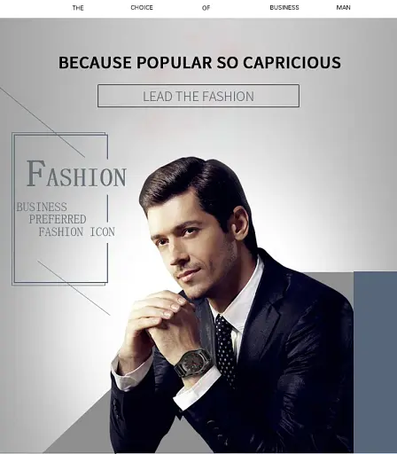 Годинник наручний Curren 8225 Black (18685) - фото 4