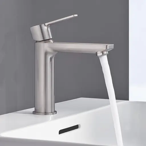 Смеситель для умывальника S-Size Grohe Lineare 23106DC1 Хром матовый - фото 2