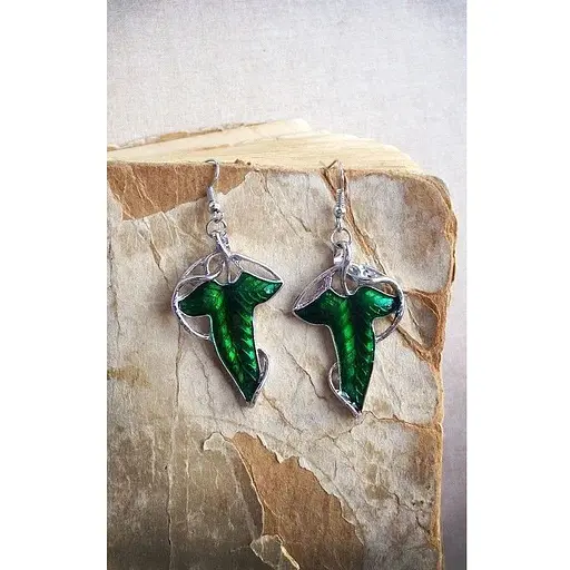 Сережки Ельфійський Лист - фото 4