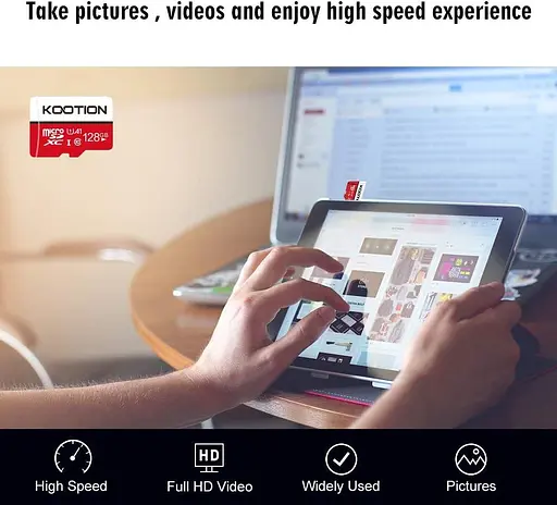 Micro SD картка Class KOOTION 2-Pack 128 ГБ 10 SDXC 128 ГБ UHS - фото 6