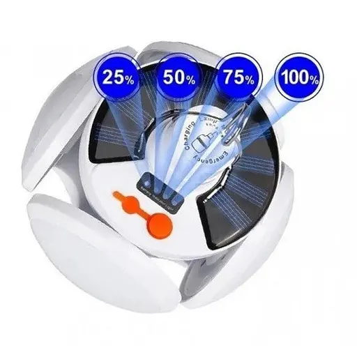 Світильник підвісний - лампа на акумуляторі та сонячній панелі JP8801 - фото 8