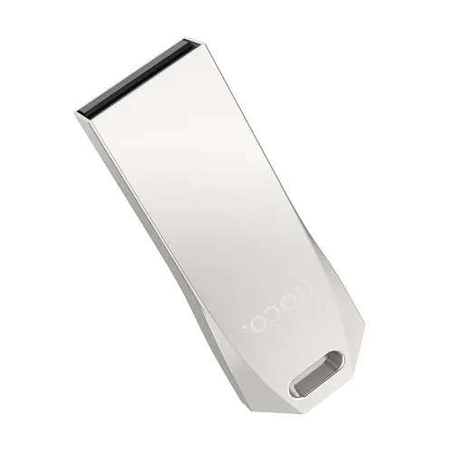 Флеш-накопитель USB Hoco UD4 Intelligent high speed 128Gb серебристый - фото 5