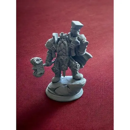 Фигурка коллекционная Warhammer Король Гномов размер 130 мм фигурка в подарок - фото 6