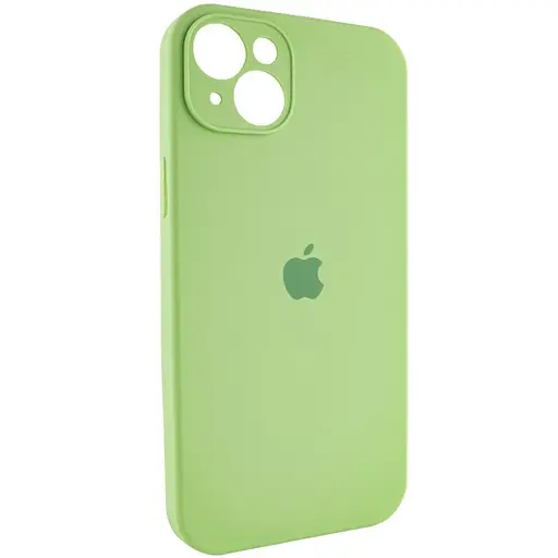 Чохол Epik Silicone Case Full Camera Protective AA для Apple iPhone 14, 6.1 М'ятний/Mint - фото 2