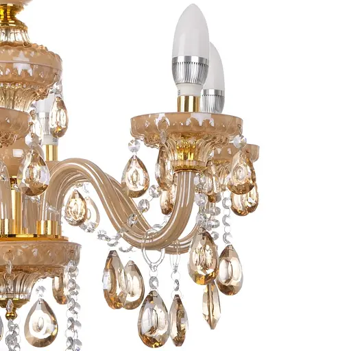 Люстра свічка Brille підвісна кришталева E14 G (BCL-451S/6) - фото 5