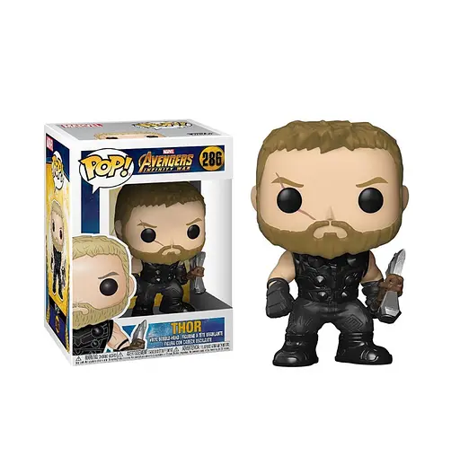 УЦЕНКА!!! Игровая фигурка Funko Pop! Серии Война Бесконечности – Тор - фото 3